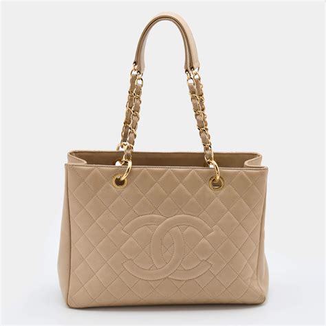 chanel executive tote beige|chanel shoulder tote bag.